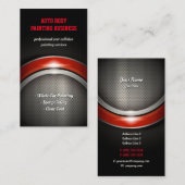 Carte De Visite Peinture du corps automatique | Voitures rétro (Devant / Derrière)