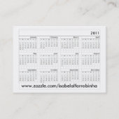 Carte De Visite Peinture d'un vieux bateau de pêche sur la plage (Dos)