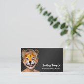 Carte De Visite Peinture faciale (Debout devant)