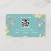 Carte De Visite Peinture faciale Balloon Twister Jaune (Dos)