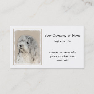 Carte De Visite Peinture Havanaise (Gold Sable) - Art Chien origin