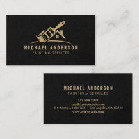 Peinture moderne or & noir Service Maison Peintre