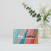 Carte De Visite Peinture moderne Peintre Conception (Debout devant)