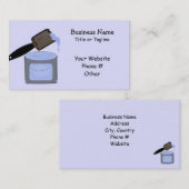 Carte De Visite Peinture/Peintre (Devant / Derrière)