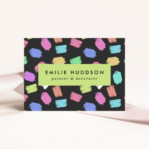 Carte De Visite Peinture, Peintre, Peinture, Décorateur