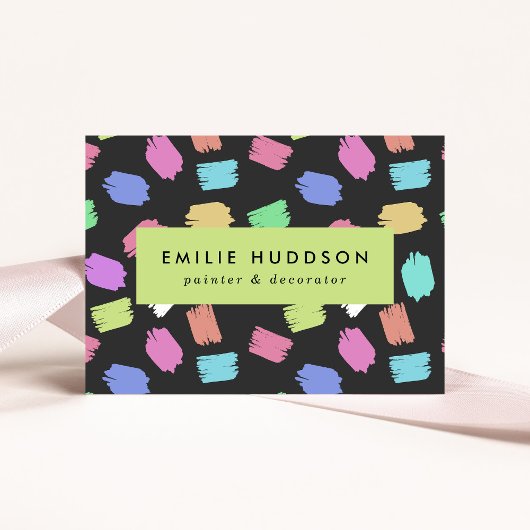 Carte De Visite Peinture, Peintre, Peinture, Décorateur