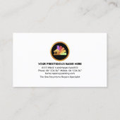 Carte De Visite Peinture Peinture Peinture murale blanche (Dos)