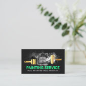 Carte De Visite Peinture Peinture Peinture Peinture Peinture Bross (Debout devant)