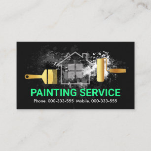 Carte De Visite Peinture Peinture Peinture Peinture Peinture Bross