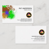 Carte De Visite Peinture Peinture Peinture Peinture Peinture Peint (Devant / Derrière)