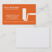 Carte De Visite Peinture personnalisée de la maison moderne (Devant / Derrière)