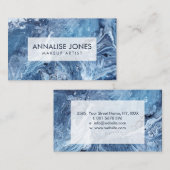 Carte De Visite Peinture pour acrylique - Océan (Devant / Derrière)