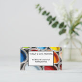 Carte De Visite Peinture professionnelle (Debout devant)