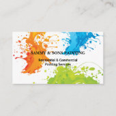 Carte De Visite Peinture professionnelle (Devant)