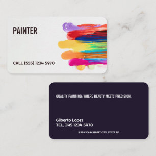 Carte De Visite Peinture professionnelle