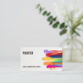 Carte De Visite Peinture professionnelle (Debout devant)