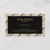 Carte De Visite Peinture rustique Peeling Plaques en bois Accent o (Dos)