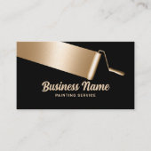 Carte De Visite Peinture Service professionnel Gold House Peintre (Devant)