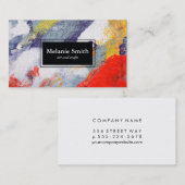 Carte De Visite Peintures (Devant / Derrière)