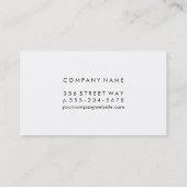 Carte De Visite Peintures (Dos)