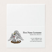 Carte De Visite Pélican (Extérieur déplié)