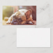 Carte De Visite peloton de taureau français (Devant / Derrière)