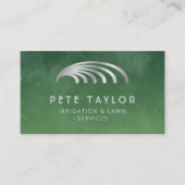 Carte De Visite Pelouse d'irrigation (Devant)