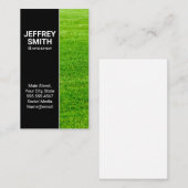 Carte De Visite Pelouse fraîche coupée | Herbe (Devant / Derrière)