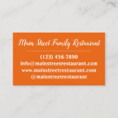 Carte De Visite Pennsylvania PA Dutch Amish Food Chicken Pot Pie (Dos)