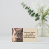 Carte De Visite Penny pensive (Debout devant)