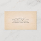 Carte De Visite Penser aux engrenages | Gestion des risques actuar (Dos)