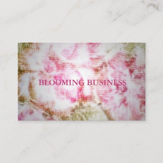 Carte De Visite Peony Bliss (Devant)