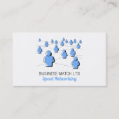 Carte De Visite People Connect, Speed Networking Event Organizer (Devant)