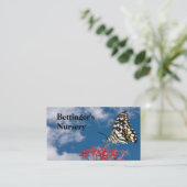 Carte De Visite Pépinière à serre (Debout devant)