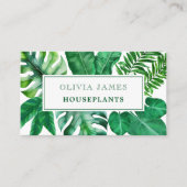 Carte De Visite Pépinière de plantes botaniques plantes tropicales (Devant)