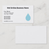 Carte De Visite Perçage bon (Devant / Derrière)