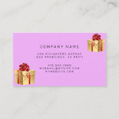 Carte De Visite Père Noël (Dos)