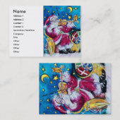 CARTE DE VISITE PÈRE NOËL INSPIRÉ (Devant / Derrière)