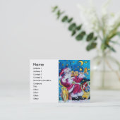 CARTE DE VISITE PÈRE NOËL INSPIRÉ (Debout devant)