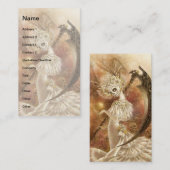 Carte De Visite Père Noël Muerte Businesscard (Devant / Derrière)