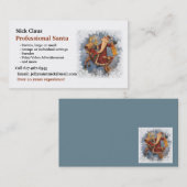 Carte de visite : Père Noël professionnel (Devant / Derrière)