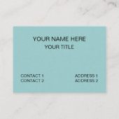 Carte De Visite Peregrine Falcon Oiseau Art (Dos)