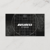 Carte De Visite Perfect Body Grunge Dark Fitness Training (Devant)