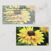 Carte De Visite Perfection de jardin - Susan observée par noir (Devant / Derrière)