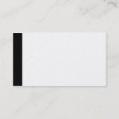 Carte De Visite Perle de bord - Noir (Dos)