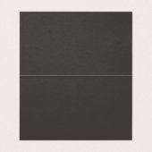 Carte De Visite Perle Dorée Simple Moderne Professionnelle Minimal (Intérieur déplié)