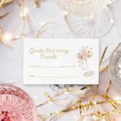 Carte De Visite Perles et Procuco Devinez combien de perles jeu