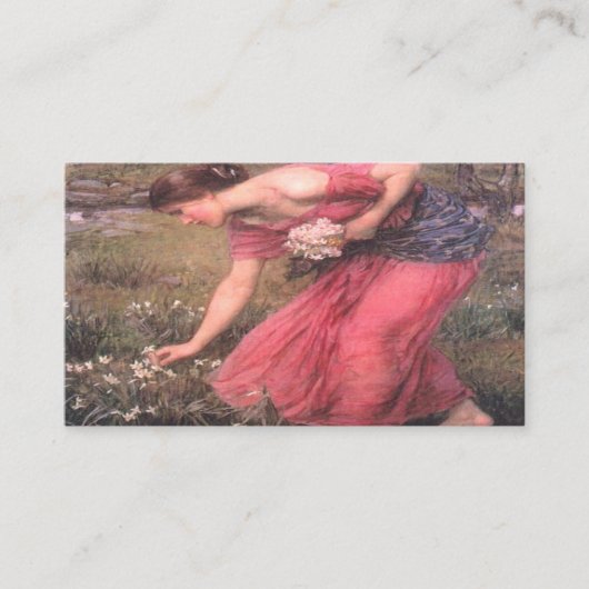 Carte De Visite Persephone John William Waterhouse (Devant)