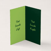 Carte De Visite Persil vertical (Intérieur)