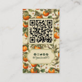 Carte De Visite Persimmons (Dos)